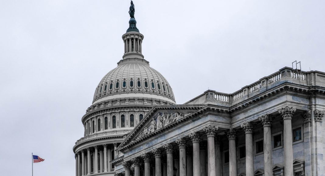 The United States Capitol Building in Washington DC