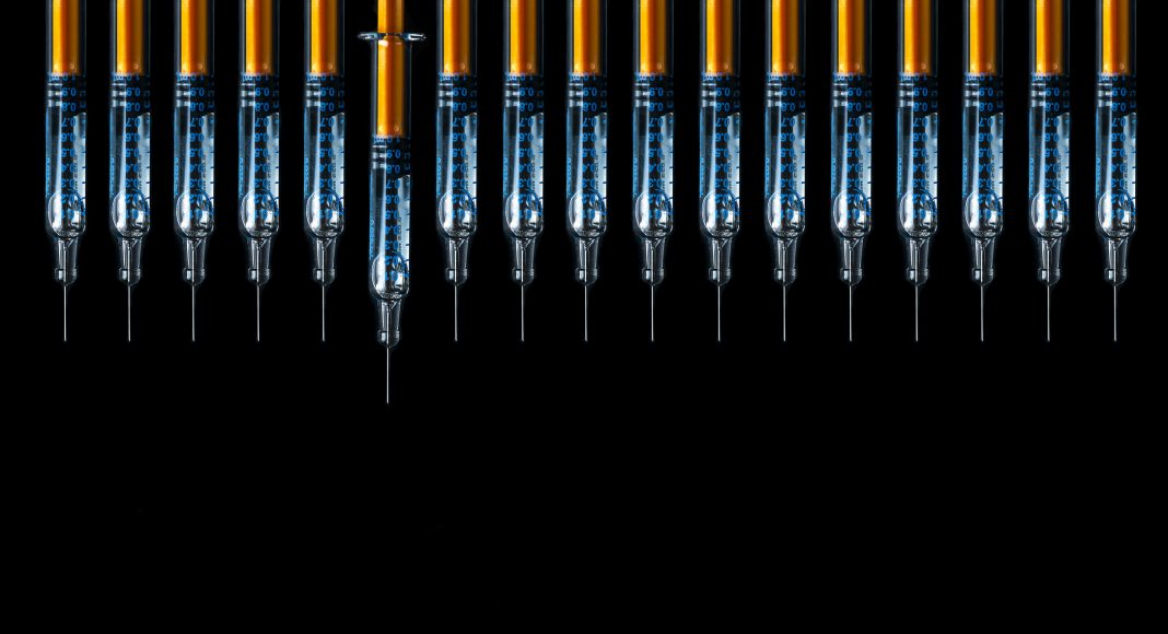 vaccine syringe needle